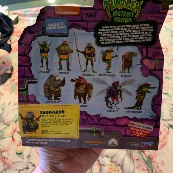 Teenage Muten Turtles Leonard Action Figure - Picture 2 of 2